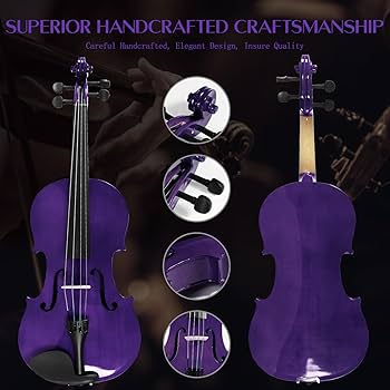 Amazon.com: Ceciliec 16 Inch Acoustic Viola Set, Beginner Handmade